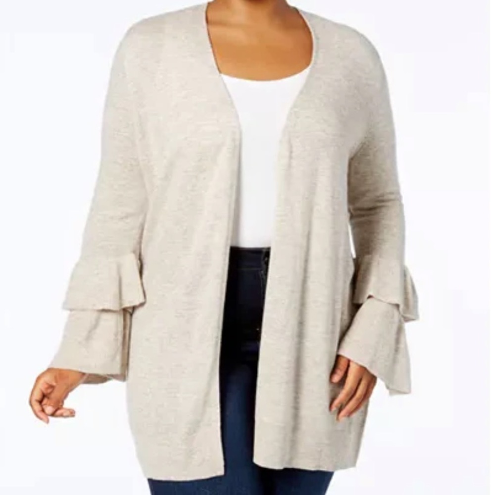 INC international Concepts wool long cardigan 2XL